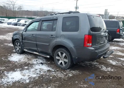 2011 Honda Pilot Ex-L from USA, damaged, VIN 5FNYF4H54BB005361